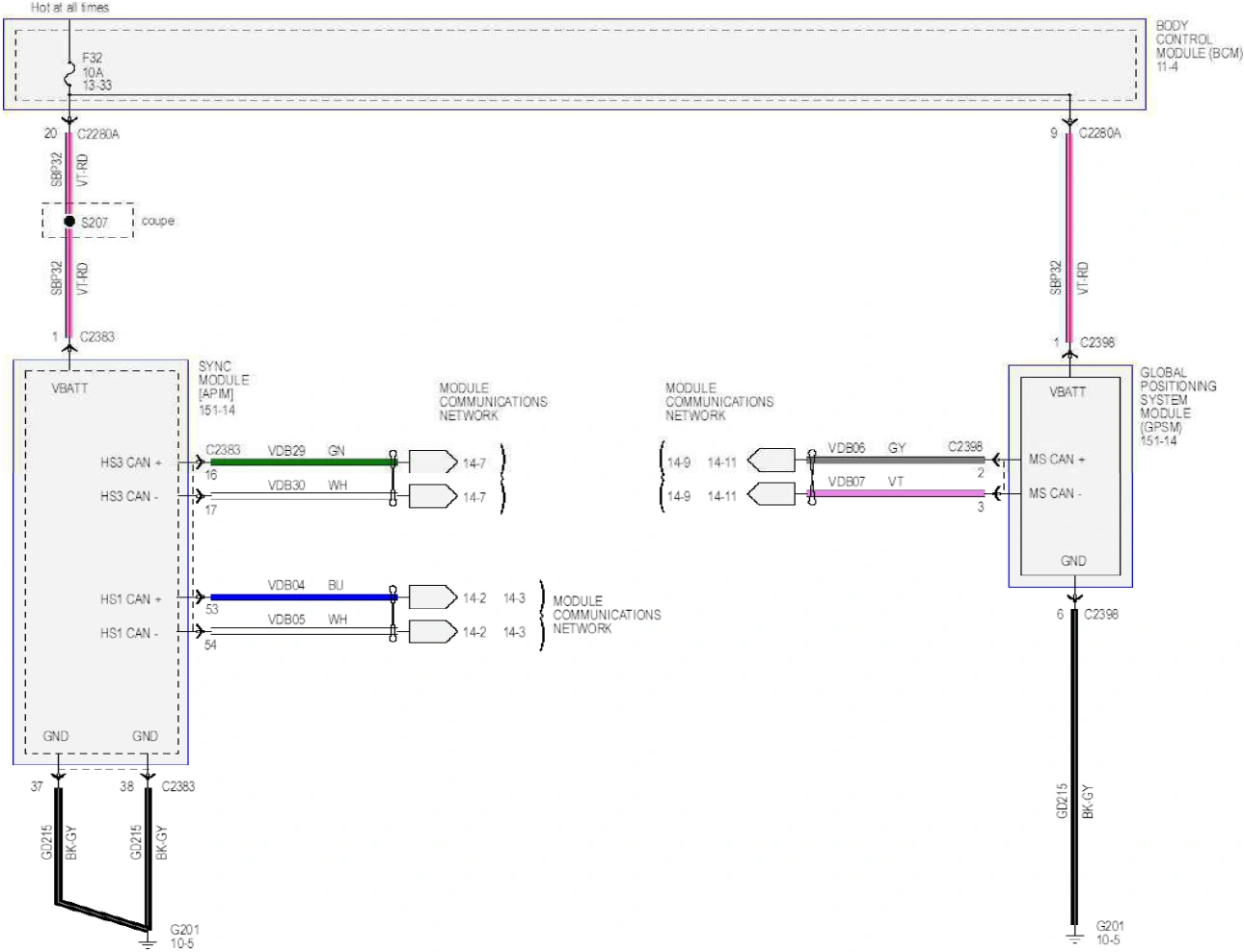 Wiring — original illustration 1, reference 6521