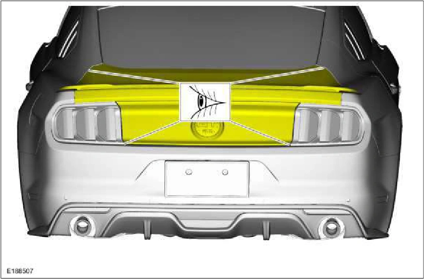 Luggage Compartment Lid Alignment — original illustration 1, reference 831