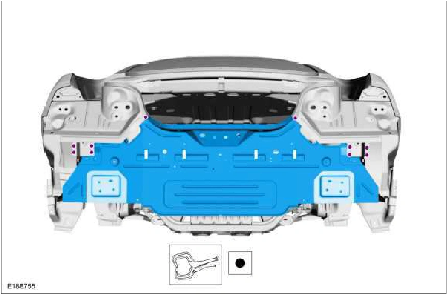 Back Panel and Reinforcement — original illustration 2, reference 2338