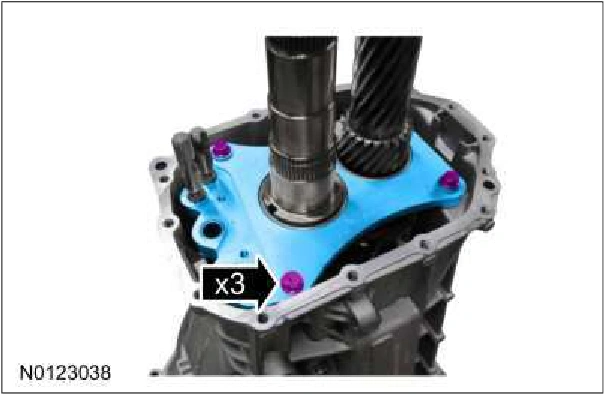 308-03A Manual Transmission - 6-Speed Manual Transmission -MT82 — original illustration 2, reference 3136