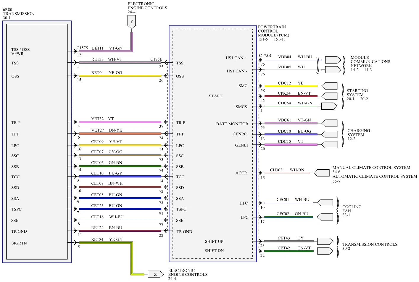Original vector wiring diagram · source reference 6342