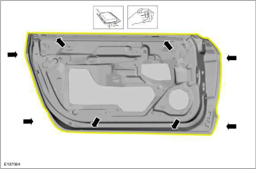Front Door Skin Panel — original illustration 1, reference 2320
