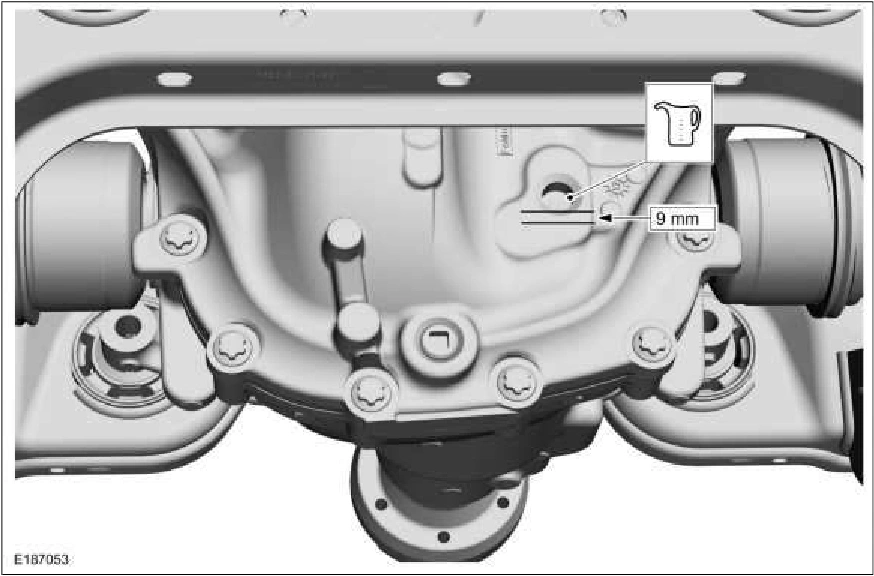 Differential Fluid Level Check — original illustration 1, reference 2689