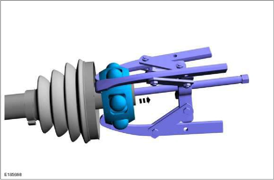 Inner Constant Velocity (CV) Joint Boot — original illustration 2, reference 2766