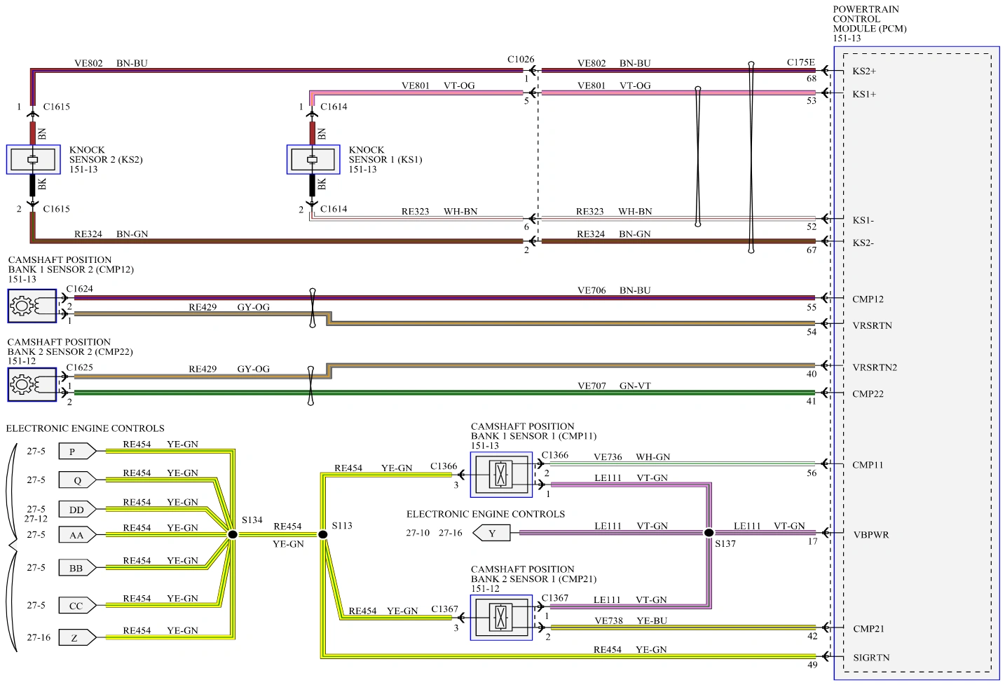 Original vector wiring diagram · source reference 6360