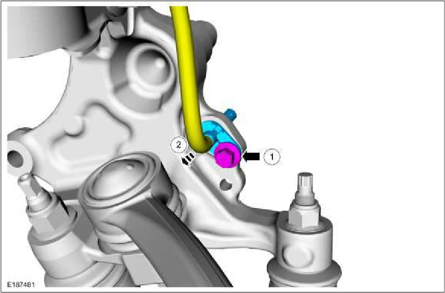 Wheel Spindle — original illustration 1, reference 2478