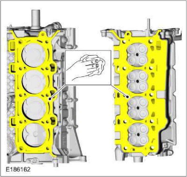 Cylinder Head RH — original illustration 2, reference 196