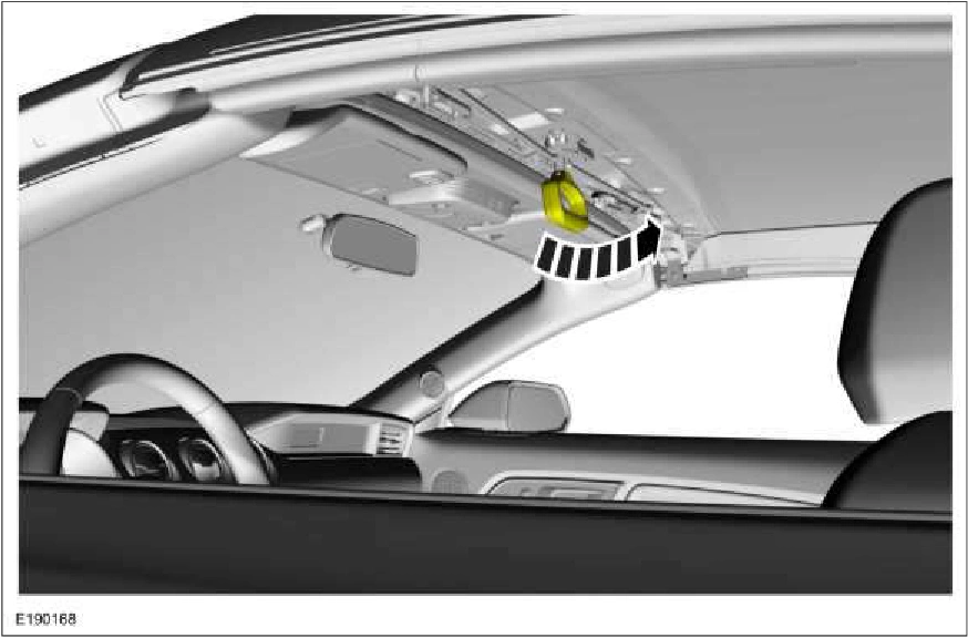 Convertible Top Front Panel — original illustration 2, reference 1591