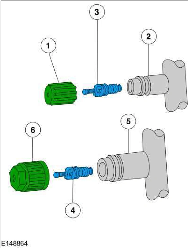 Climate Control System - Vehicles With: Electronic Manual Temperature Control (EMTC) - System — original illustration 1, reference 3446