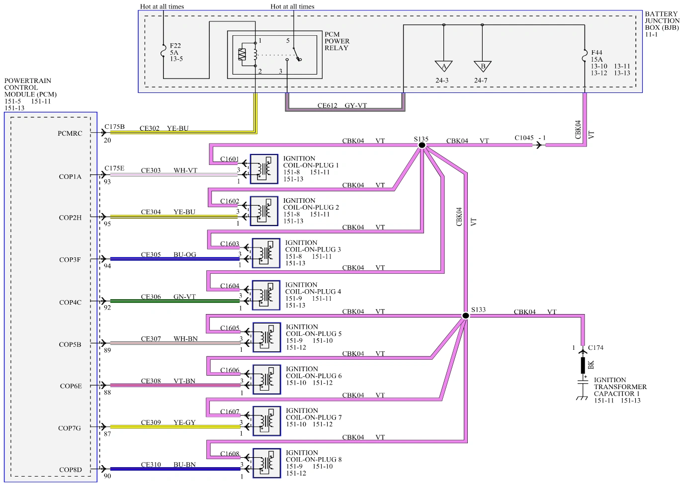 Original vector wiring diagram · source reference 6328