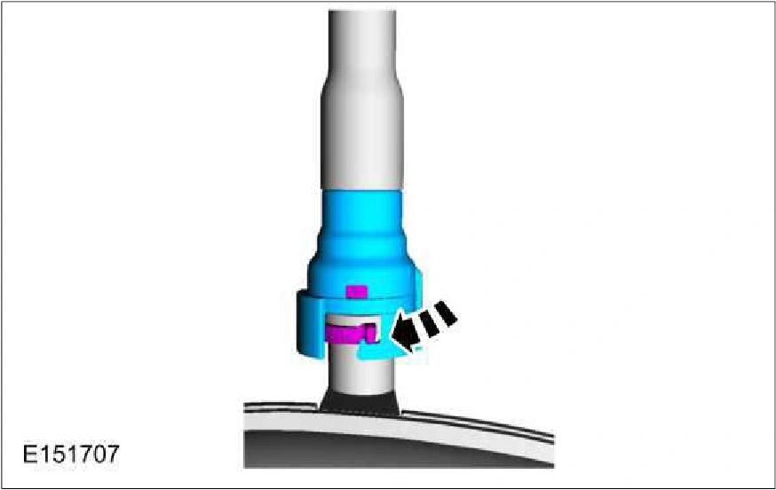 310-00C Fuel System - General Information - 5.0L — original illustration 1, reference 3250
