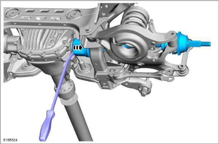 Rear Halfshaft — original illustration 1, reference 2774