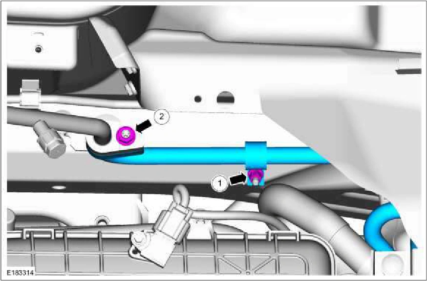 Evaporator Outlet Line - 5.2L 32V Ti-VCT — original illustration 1, reference 3793