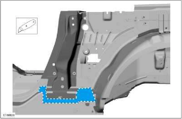 B-Pillar and Reinforcement - Convertible — original illustration 2, reference 2305