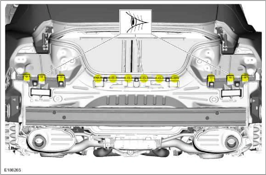 Rear Bumper Cover - Vehicles With: SVT Performance Package — original illustration 1, reference 1691