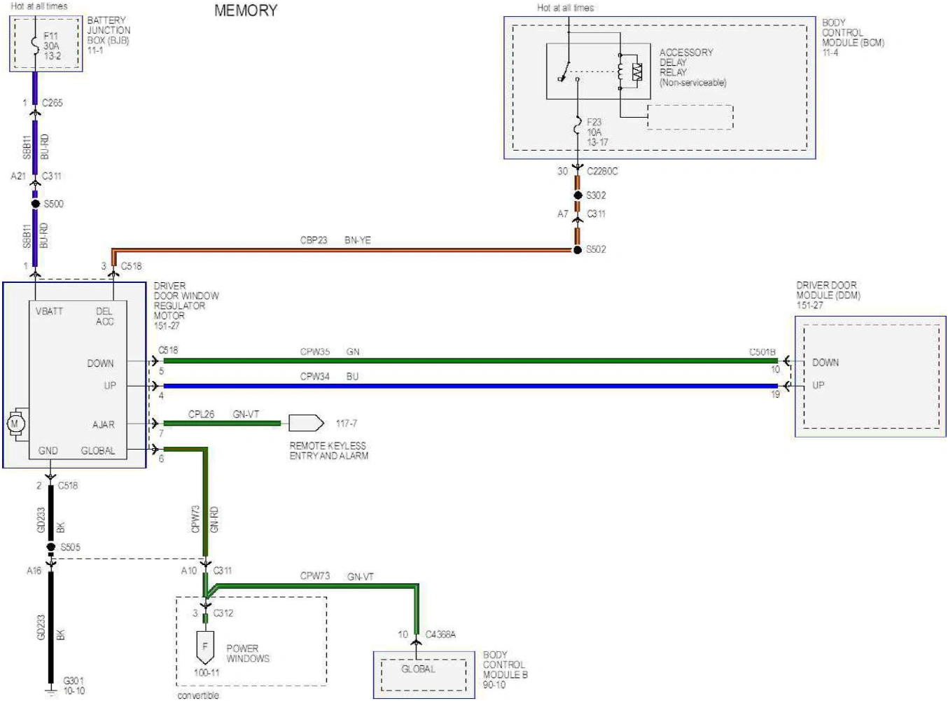 Wiring — original illustration 1, reference 6470