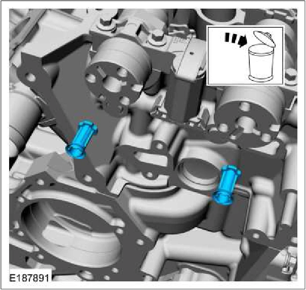 Camshaft LH — original illustration 1, reference 151