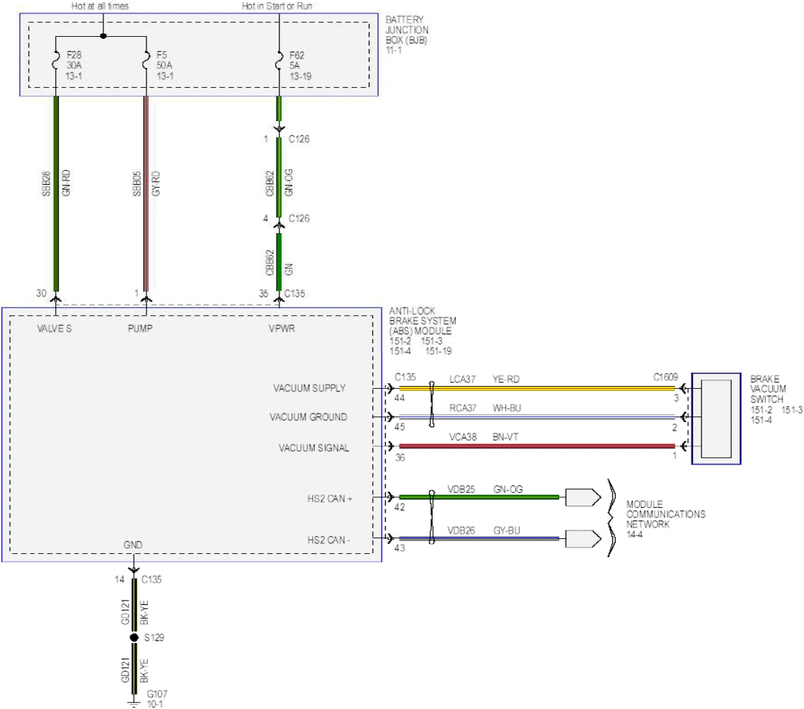 Wiring — original illustration 1, reference 6382
