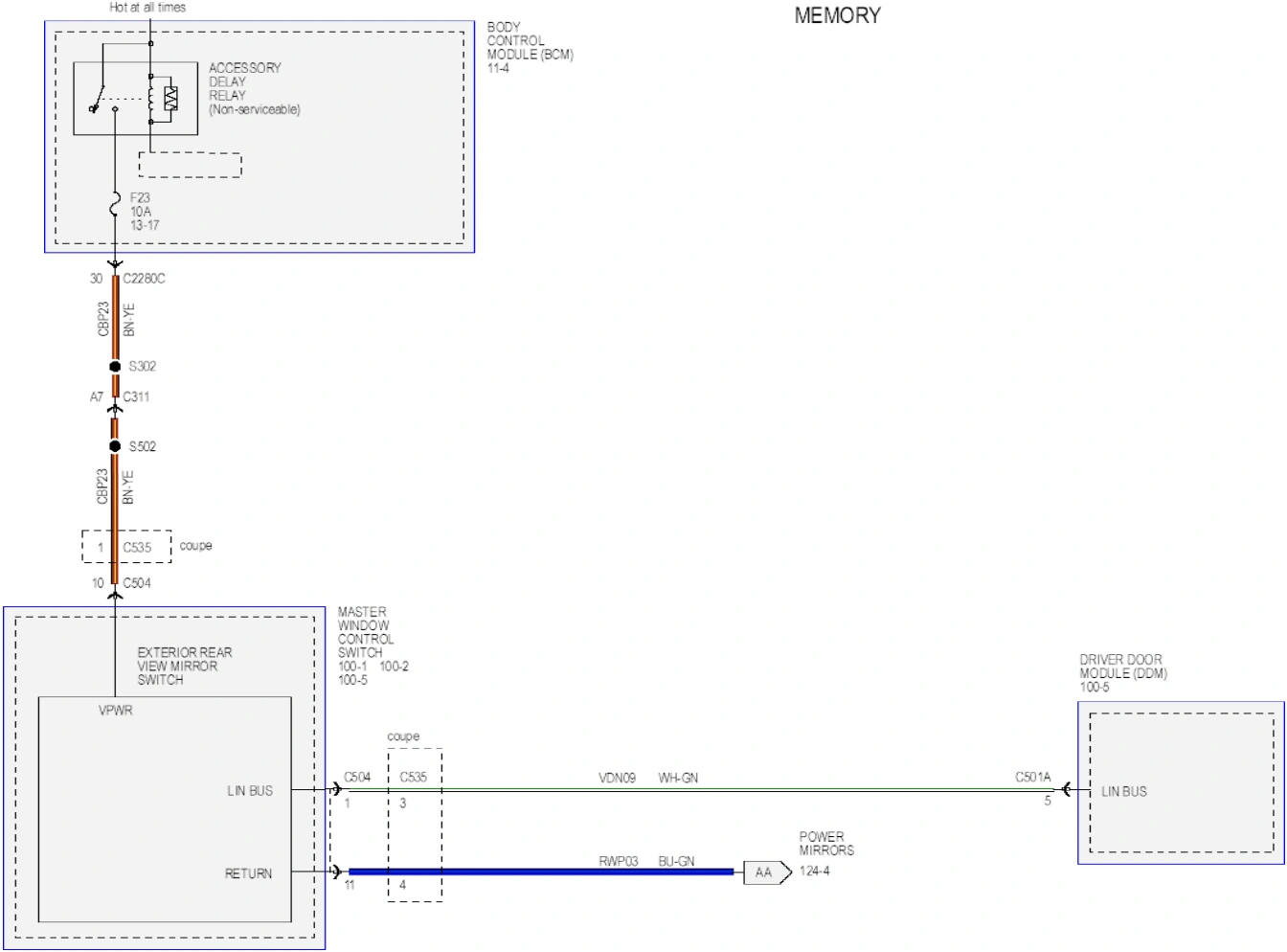 Wiring — original illustration 1, reference 6513