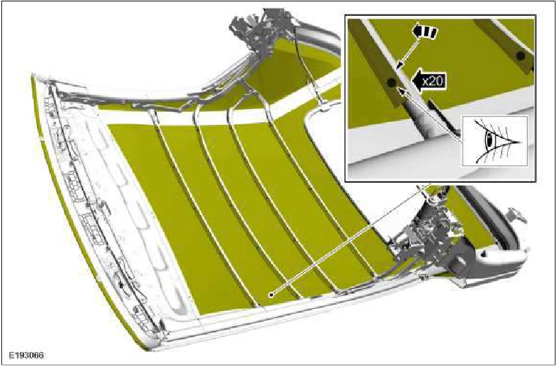Convertible Top Material — original illustration 1, reference 1619