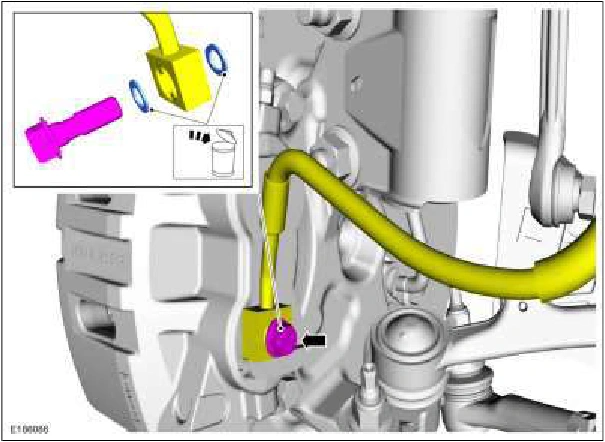 Brake Caliper - Vehicles With: 2-Piston Brake Caliper — original illustration 1, reference 2802