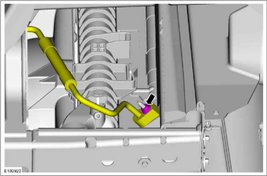 Condenser Outlet Line - 3.7L Duratec (227kW/301PS) — original illustration 1, reference 3757