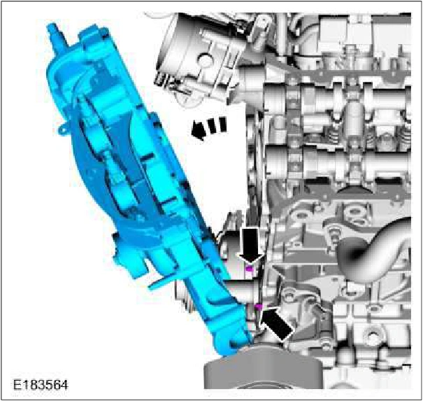 Engine Front Cover — original illustration 1, reference 213