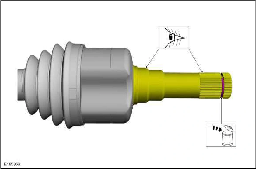 Rear Halfshaft — original illustration 1, reference 2775