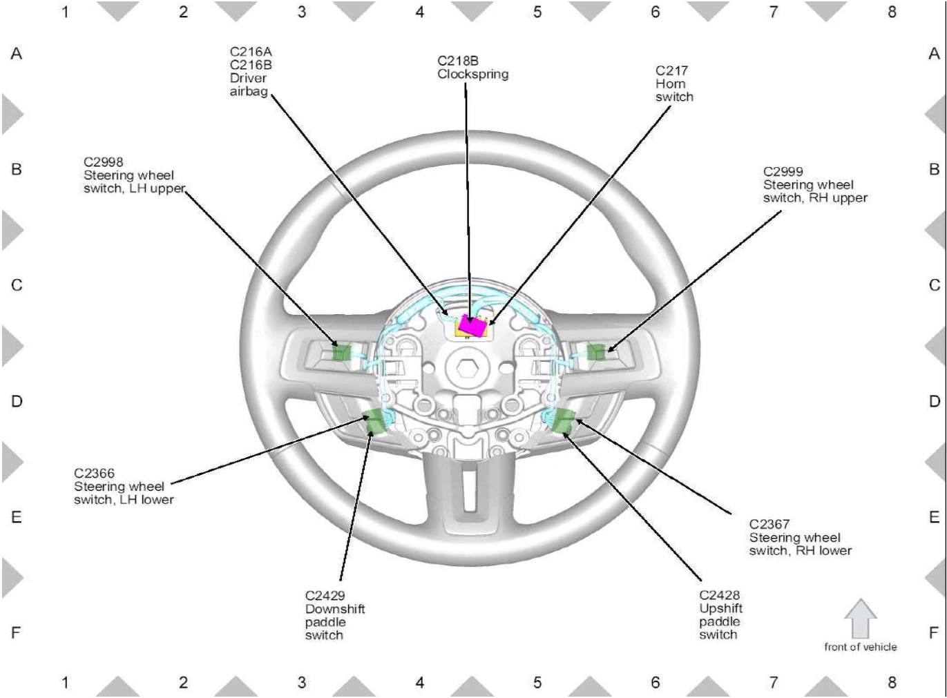 Wiring — original illustration 1, reference 6581