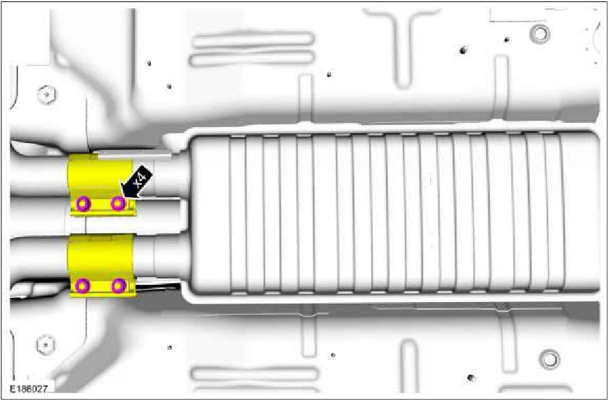 309-00C Exhaust System - 5.0L — original illustration 1, reference 3194
