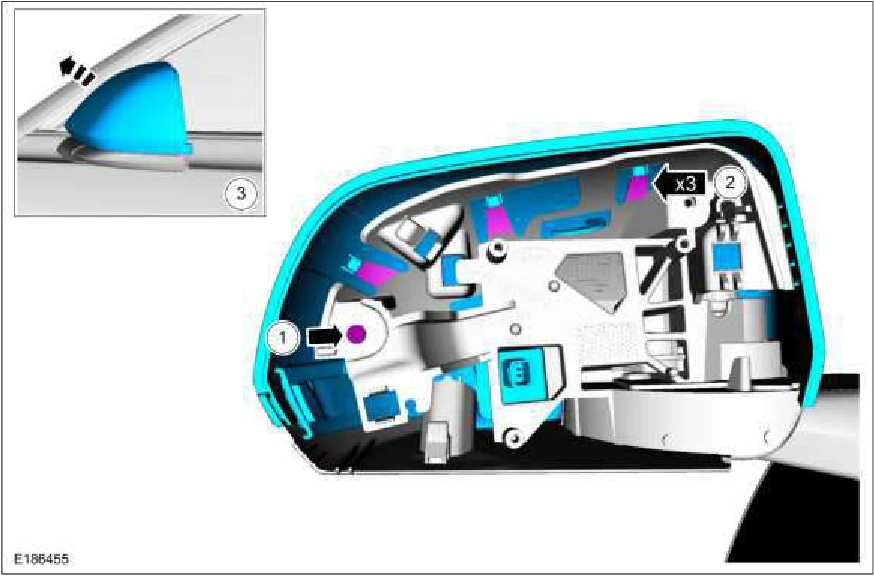 Exterior Mirror — original illustration 2, reference 962
