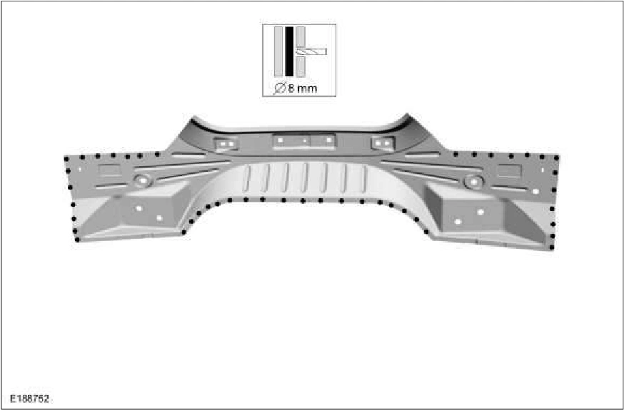 Back Panel and Reinforcement — original illustration 2, reference 2339