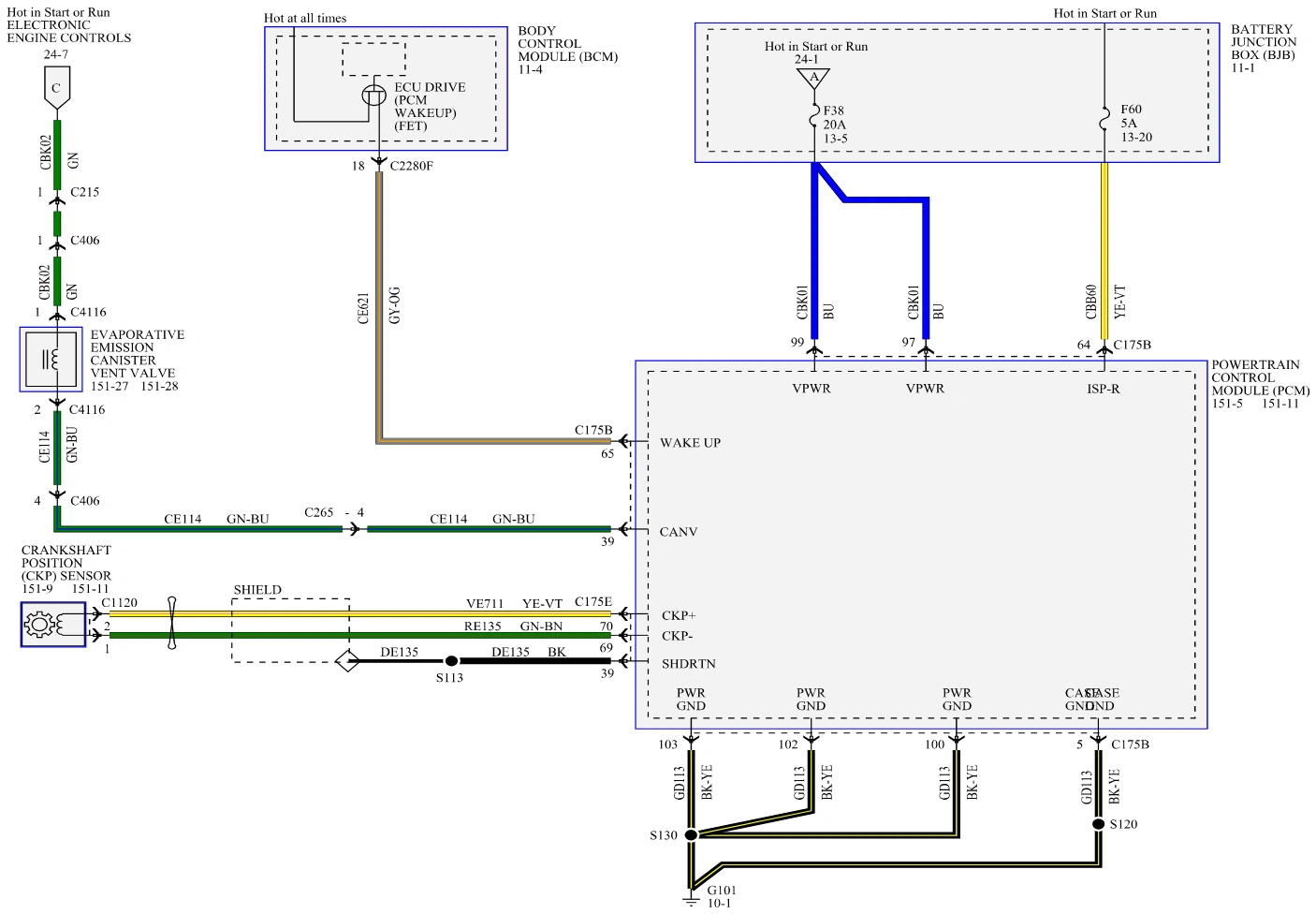 Original vector wiring diagram · source reference 6330