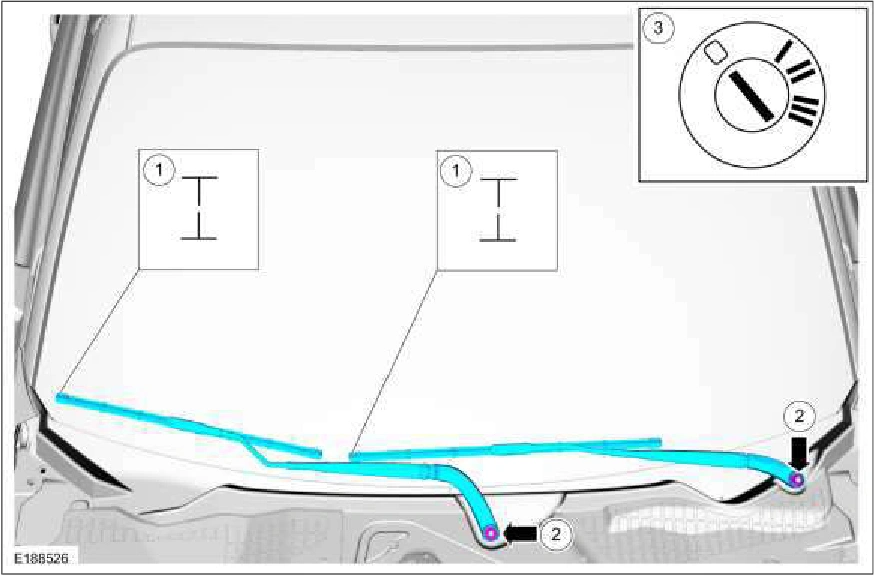 Windshield Wiper Pivot Arm - LHD — original illustration 2, reference 1510