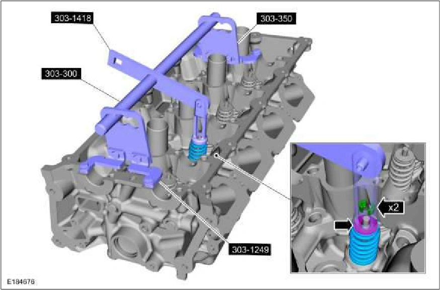Cylinder Head — original illustration 1, reference 466