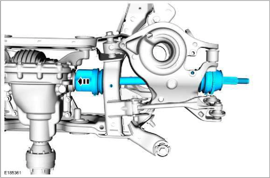Rear Halfshaft — original illustration 1, reference 2776