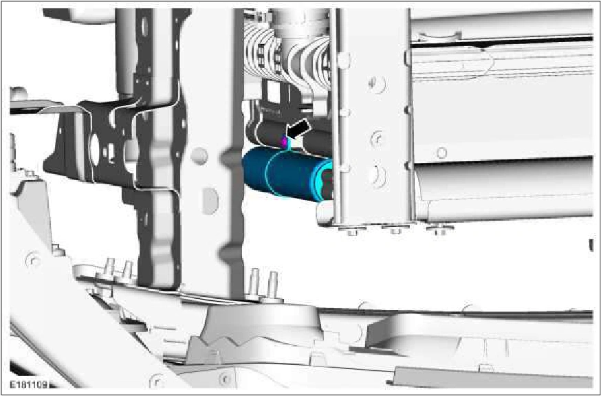 Receiver Drier - 3.7L Duratec (227kW/301PS) — original illustration 1, reference 3810