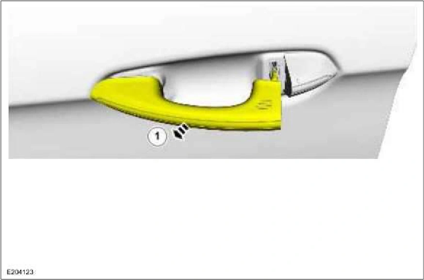 Door Latch Lubrication — original illustration 1, reference 1423