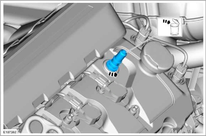 303-08C Engine Emission Control - 5.0L — original illustration 1, reference 706