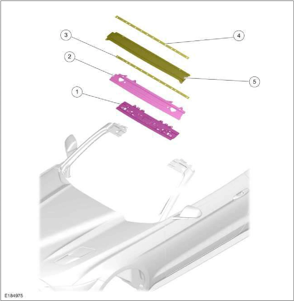 501-26 Body Repairs - Vehicle Specific Information and Tolerance — original illustration 1, reference 2228