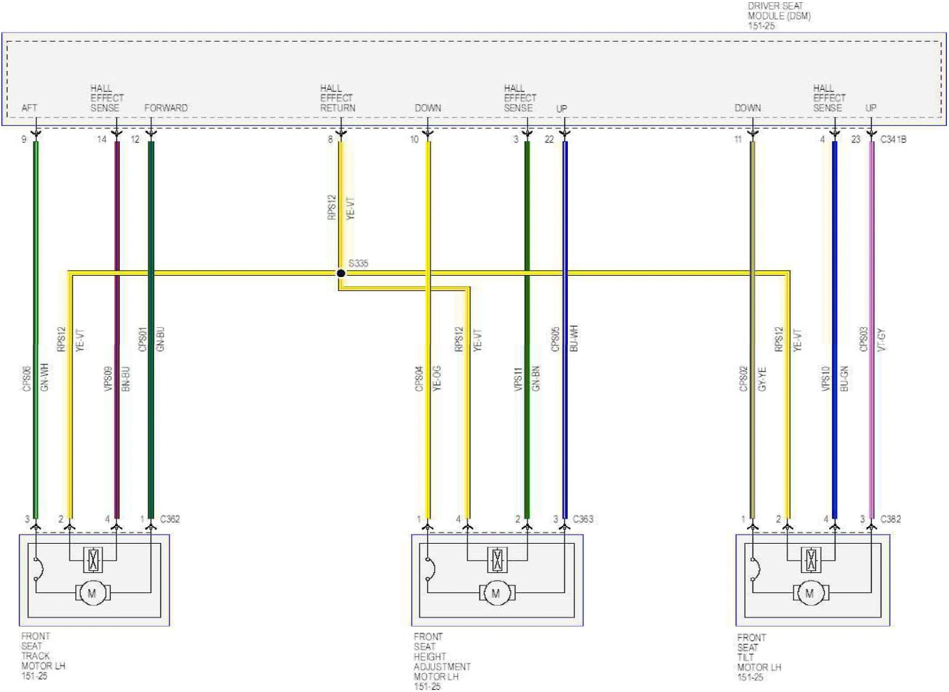 Wiring — original illustration 1, reference 6508