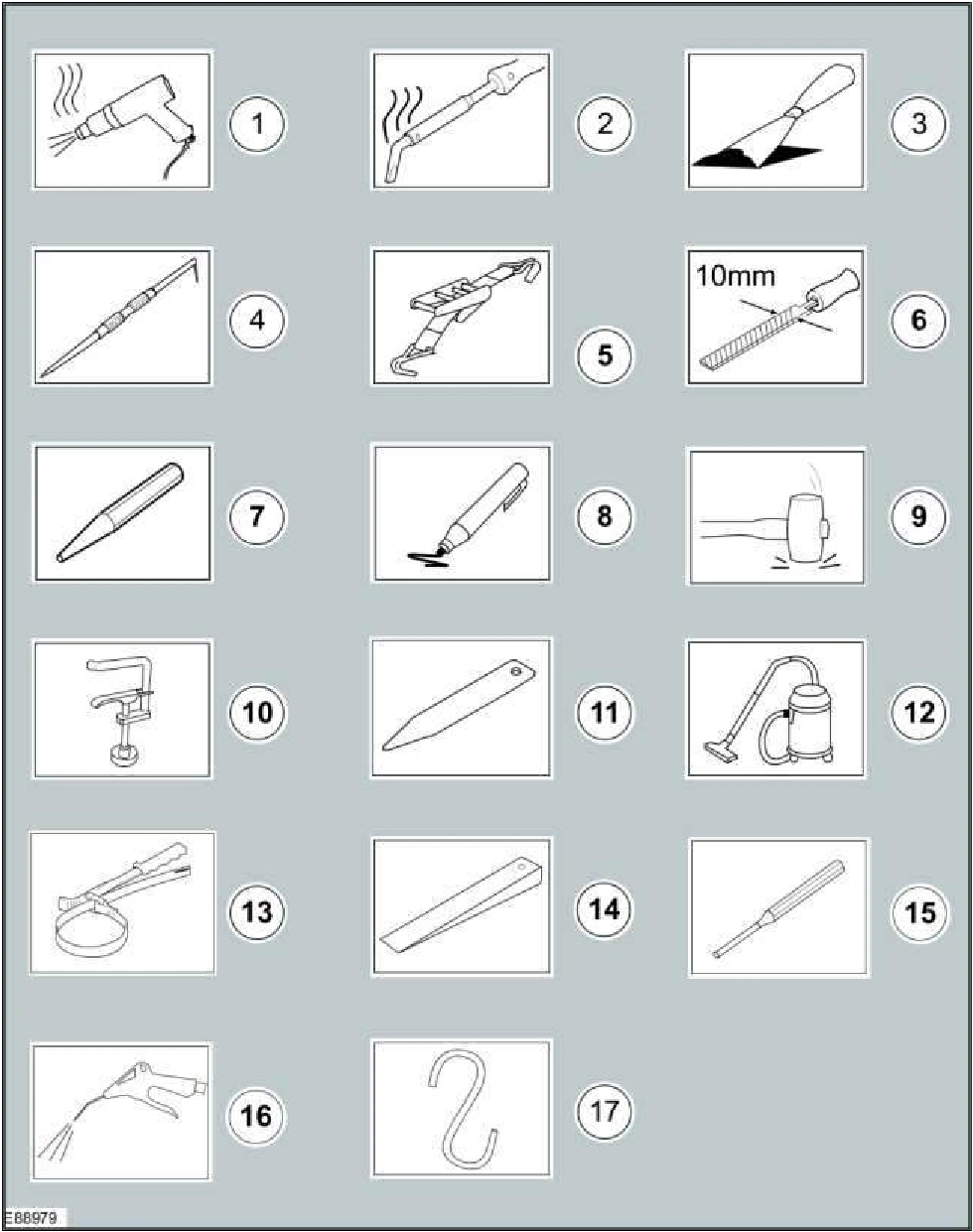 Symbols Glossary — original illustration 1, reference 31