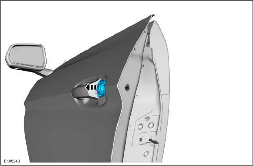 Door Lock Cylinder — original illustration 2, reference 1431