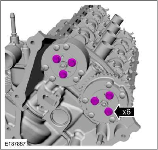 Variable Camshaft Timing (VCT) Unit — original illustration 2, reference 374