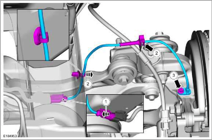 Rear Wheel Speed Sensor — original illustration 1, reference 3017