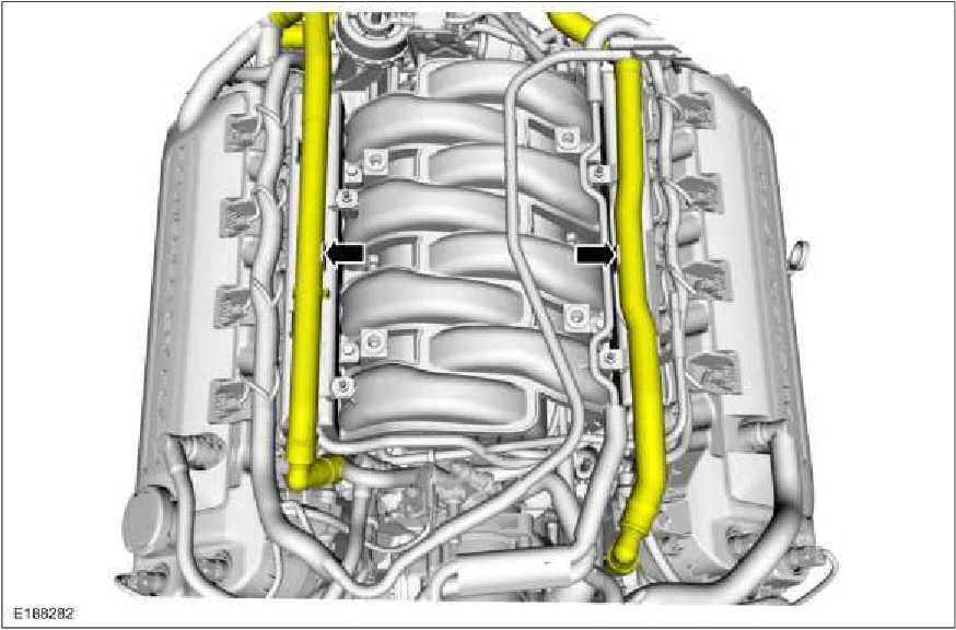 303-04C Fuel Charging and Controls - 5.0L — original illustration 2, reference 645