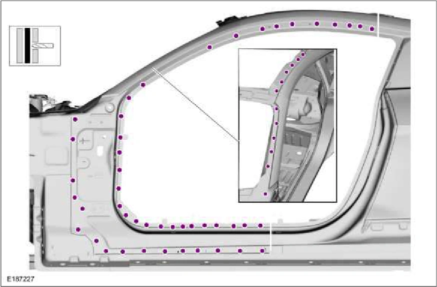 A-Pillar Outer Panel — original illustration 2, reference 2275