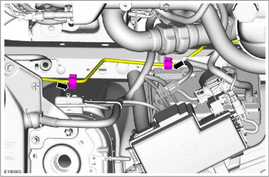 Condenser Outlet Line - 2.3L EcoBoost (201kW/273PS) — original illustration 2, reference 3753
