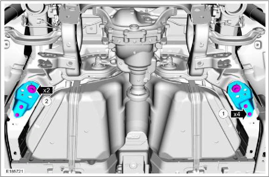 Rear Subframe — original illustration 2, reference 2390