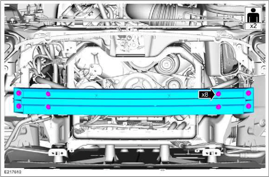 Front Bumper - Vehicles With: SVT Performance Package — original illustration 1, reference 1660